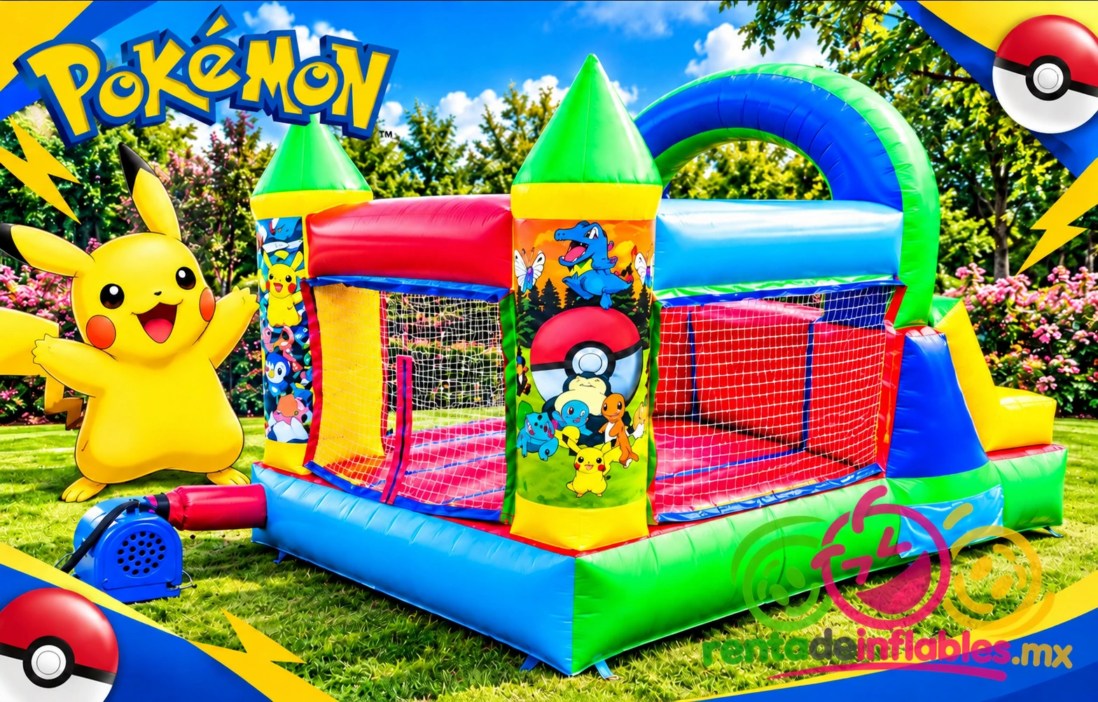 Mini Pokémon, primera perspectiva nueva del inflable