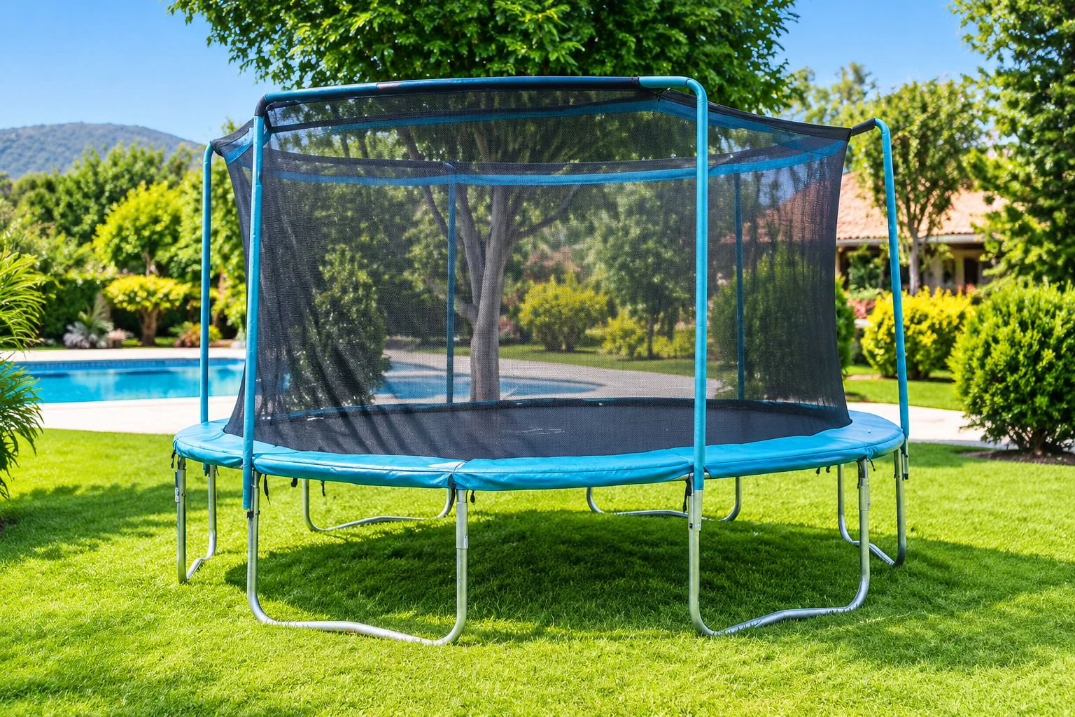 Renta de trampolín para fiestas infantiles, jardín y eventos